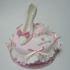 手作りウエディングケーキ