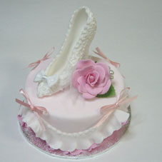 手作りウエディングケーキ