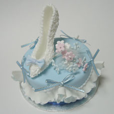 手作りウエディングケーキ