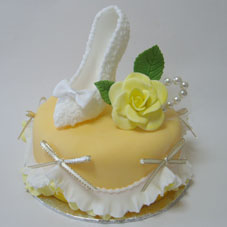 手作りウエディングケーキ